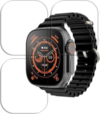 KHWABEEDA Impossible Screen Guard for I8 ULTRA MAX 1.99 SMART WATCH SCREEN GUARD (PACK OF 3)(Pack of 3)
