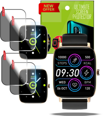 Olonga Impossible Screen Guard for NOISE COLORFIT ICON 2(Pack of 4)