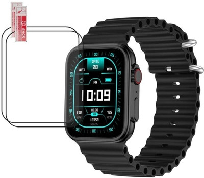 DOWRVIN Impossible Screen Guard for FIRE-BOLTT GLADIATOR 1.96 SMART WATCH ( PACK OF 2)(Pack of 2)
