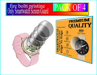 daffin Impossible Screen Guard for Fire-Boltt Pristine(Pack of 4)