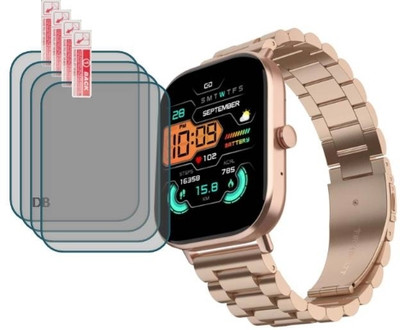 DB Impossible Screen Guard for FIRE- BOLTT STARLIGHT 1.96 BLUETOOTH CALLING SMART WATCH (PACK OF 4)(Pack of 4)