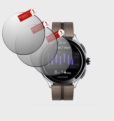 HIDEOUS Impossible Screen Guard for Xiaomi Watch 2 Pro(Pack of 3)