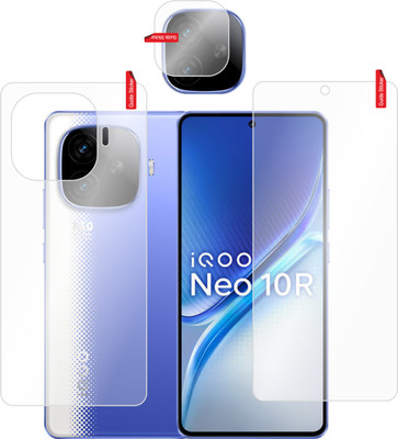 skrechtech Impossible Screen Guard for IQOO Neo 10R 5G, Neo 10R 5G, {Camera lens}(Pack of 3)