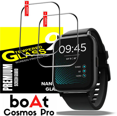 FINCH Impossible Screen Guard for BOAT COSMOS PRO SMART WATCH(Pack of 2)