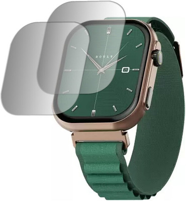DOUMOF Impossible Screen Guard for Boult CrownX SMARTWATCH(Pack of 2)