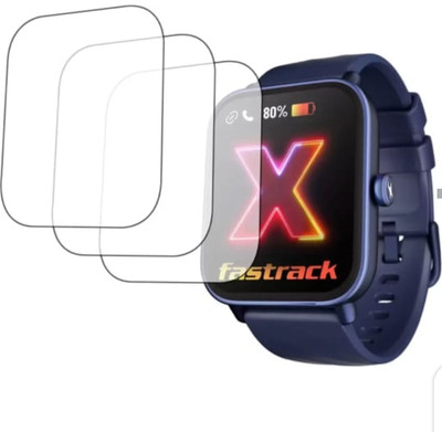 DB Impossible Screen Guard for FASTRACK REVOLTT X SMART WATCH SCREEN GUARD (PACK OF 3)(Pack of 2)