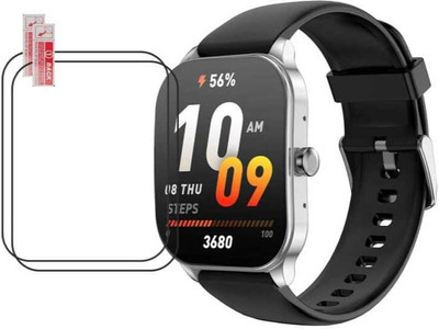 DOWRVIN Impossible Screen Guard for AMAZFIT POP 3S 1.96 SMART WATCH SCREEN GUARD (PACK OF 2)(Pack of 2)