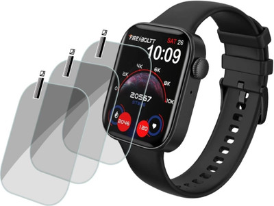 DB Impossible Screen Guard for Fire Boltt Ring 2 Smartwatch(Pack of 3)