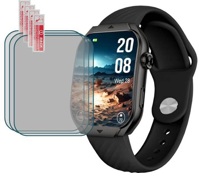 DOWRVIN Impossible Screen Guard for BEATXP UNBOUND CORV 1.96 SMART WATCH SCREEN GUARD (PACK OF 3)(Pack of 3)