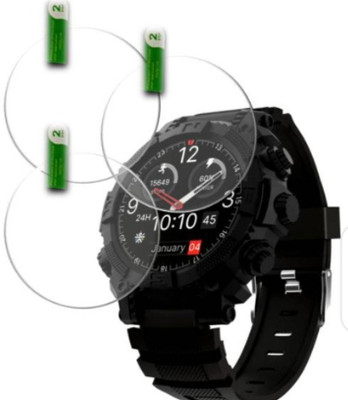 ZIDZEE Impossible Screen Guard for CULT BUILT -IN TURBO 1.39 SMART WATCH TEMPERED GLASS( PACK OF 3)(Pack of 3)
