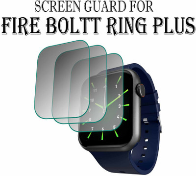 YCHROZE Impossible Screen Guard for Fire-Boltt Ring Plus 1.91(Pack of 3)
