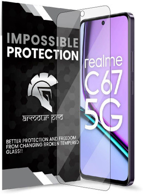 ArmourPro Impossible Screen Guard for Realme C67 5G, Realme 11X 5G, Realme 11 5G, Realme Narzo 60x 5G(Pack of 1)