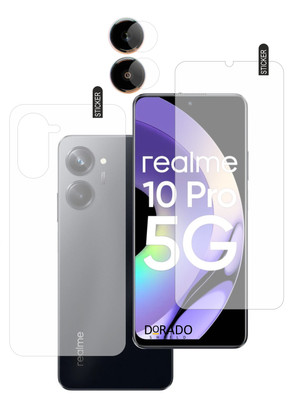 DORADO SHIELD Impossible Screen Guard for realme 10 pro 5g screen guard(Pack of 3)