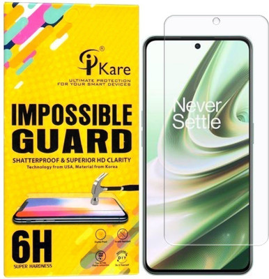 iKare Impossible Screen Guard for Oneplus 10R(Pack of 1)