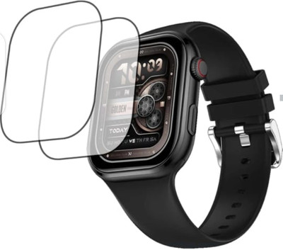AHWAVEEDA Impossible Screen Guard for FIRE -BOLTT BRILLIA SMART WATCH SCREEN GUARD( PACK OF 2 )(Pack of 2)