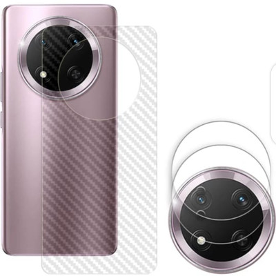 DB Impossible Screen Guard for HONOR MAGIC 7 LITE 5G BACK,2 CAMERA LENS(Pack of 3)