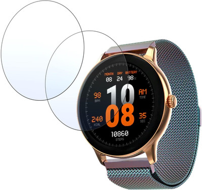 AHWAVEEDA Impossible Screen Guard for Fingerprint resistant Flexible High Glossy Smartwatch Screen protector for Fire Boltt Phoenix Ultra(Pack of 2)