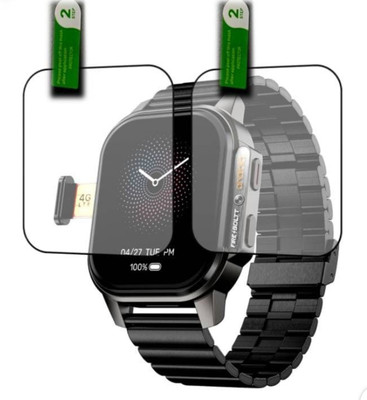 DOWRVIN Impossible Screen Guard for FIRE - BOLTT SNAPP 4G SMART WATCH SCREEN GUARD (PACK OF 2)(Pack of 2)