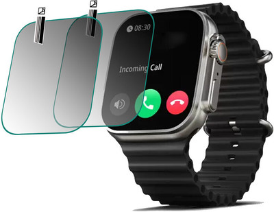 HIDEOUS Tempered Glass Guard for Boult Crown 1.95''(Pack of 2)