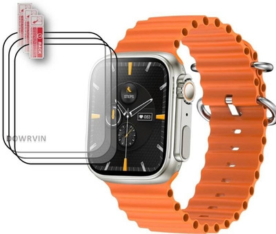 DOWRVIN Impossible Screen Guard for PTRON REFLECT PRO 1.85 BLUETOOTH CALLING SMART WATCH (PACK OF 3)(Pack of 3)