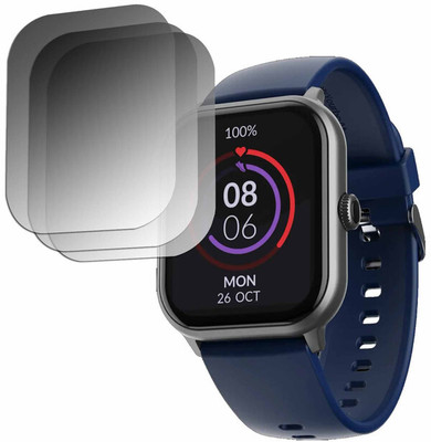 DOUMOF Impossible Screen Guard for boAt Wave Spin Voice SMARTWATCH(Pack of 3)