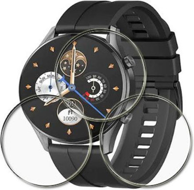 tombik Impossible Screen Guard for U193-Imilab W12 Smartwatch(Pack of 3)