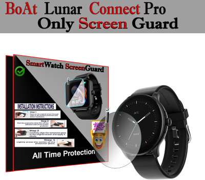 HIDEOUS Impossible Screen Guard for boAt Lunar Connect Pro(Pack of 1)