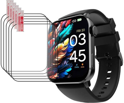 DOWRVIN Impossible Screen Guard for BEATXP UNBOUND 1.8 BLUETOOTH CALLING SMART WATCH (PACK OF 5)(Pack of 5)