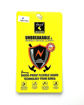oval designs Impossible Screen Guard for Oppo F17 PRO(Pack of 1)