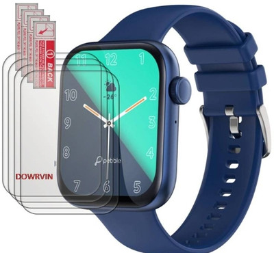 DOWRVIN Impossible Screen Guard for PEBBLE BLAZE SMART WATCH ( PACK OF 4)(Pack of 4)