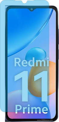 ZINGTEL Impossible Screen Guard for MI REDMI 11 PRIME (UV AntiBlue Light Protection)(Pack of 1)
