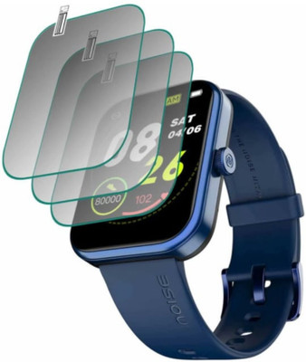 KHWABEEDA Impossible Screen Guard for Noise pulse 2 Max smart watch screen guard( pack of 3)(Pack of 3)