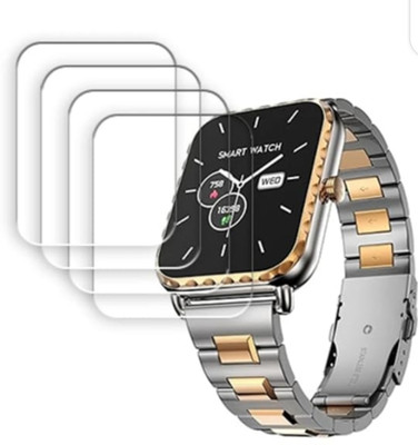 DB Impossible Screen Guard for FIRE -BOLTT JEWEl 1.85 SMART WATCH SCREEN GUARD ( PACK OF 4)(Pack of 4)