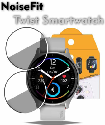 Olonga Impossible Screen Guard for NOISE NOISEFIT TWIST SMARTWATCH(Pack of 2)