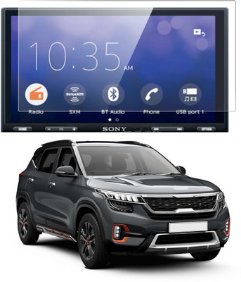 KACA Screen Guard for Infotainment Touch Screen Guard of Sony XAV AX5600 Car Music Player Bluetooth Touch Screen, Company Fitted Display, [Not Tempered Glass](Pack of 1)