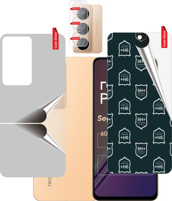 TIT ART Front and Back Screen Guard for realme P3x 5G, P3x 5G, {CAMERA LENS}(Pack of 3)