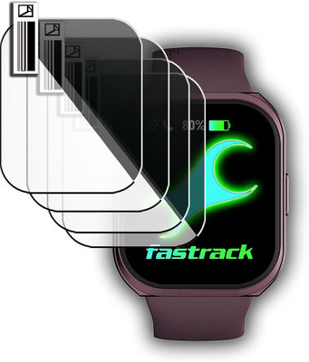 daffin Impossible Screen Guard for Fastrack Revoltt FS1+(Pack of 4)