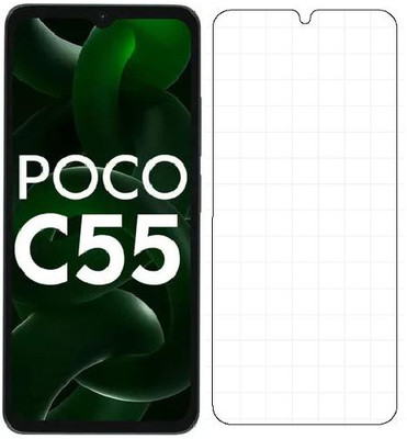 PHONICZ RETAILS Impossible Screen Guard for Poco C55(Pack of 1)