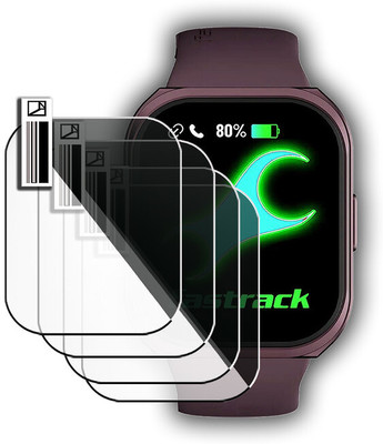 daffin Impossible Screen Guard for Fastrack Revoltt FS1+(Pack of 4)