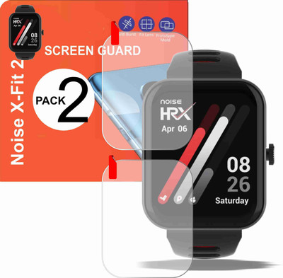 Olonga Impossible Screen Guard for NOISE X FIT -2 HRX EDITION SMART WATCH(Pack of 2)