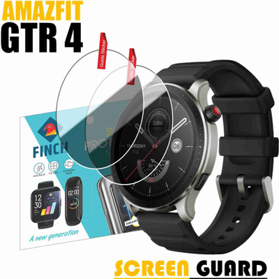 Olonga Impossible Screen Guard for AMAZFIT GTR-4 SMART WATCH(Pack of 2)