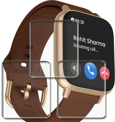 tombik Impossible Screen Guard for PV18-TAGG Verve Engage II Smartwatch(Pack of 3)