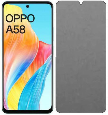 Snap Impossible Screen Guard for Compatible for Matte-NOV23-Oppo A58 4G(Pack of 1)