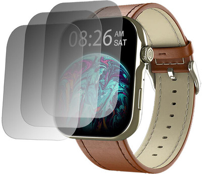 hirdesh Impossible Screen Guard for Noise ColorFit Ultra 3 Screen Guard(Pack of 3)