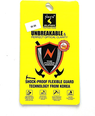 oval designs Impossible Screen Guard for Mi Redmi 8A(Pack of 1)