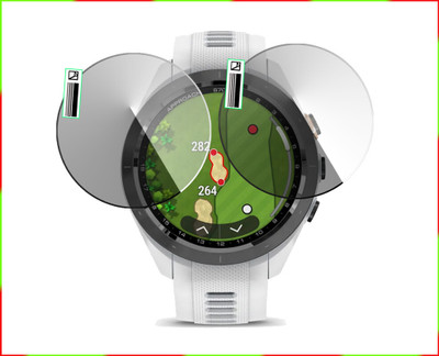 daffin Impossible Screen Guard for GARMIN APPROACH S70(Pack of 2)