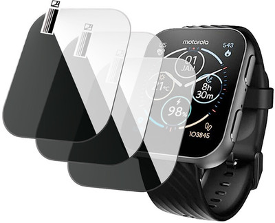 daffin Impossible Screen Guard for Motorola Moto Watch 200(Pack of 3)