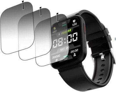 ZIDZEE Impossible Screen Guard for FIRE - BOLTT BEAM SMART WATCH ( PACK OF 3)(Pack of 3)