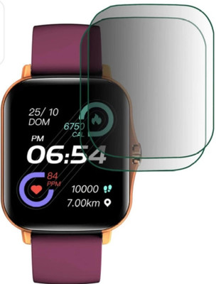 AHWAVEEDA Impossible Screen Guard for GIZMORE GIZFIT 910 PRO SMART WATCH SCREEN GUARD (PACK OF 2)(Pack of 2)