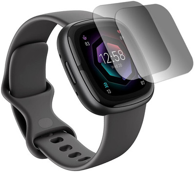 hirdesh Impossible Screen Guard for Fitbit Sense 2(Pack of 2)